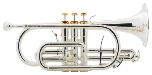 Kornett cornet versilbert - bb,