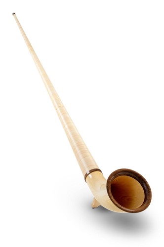 Premium lechgold alphorn - f-alphorn, aus