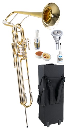 Klarlackiertes cimbasso - klarlackiertes, f-cimbasso