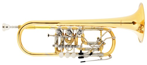 Lackierte trompete m - lackierte, es